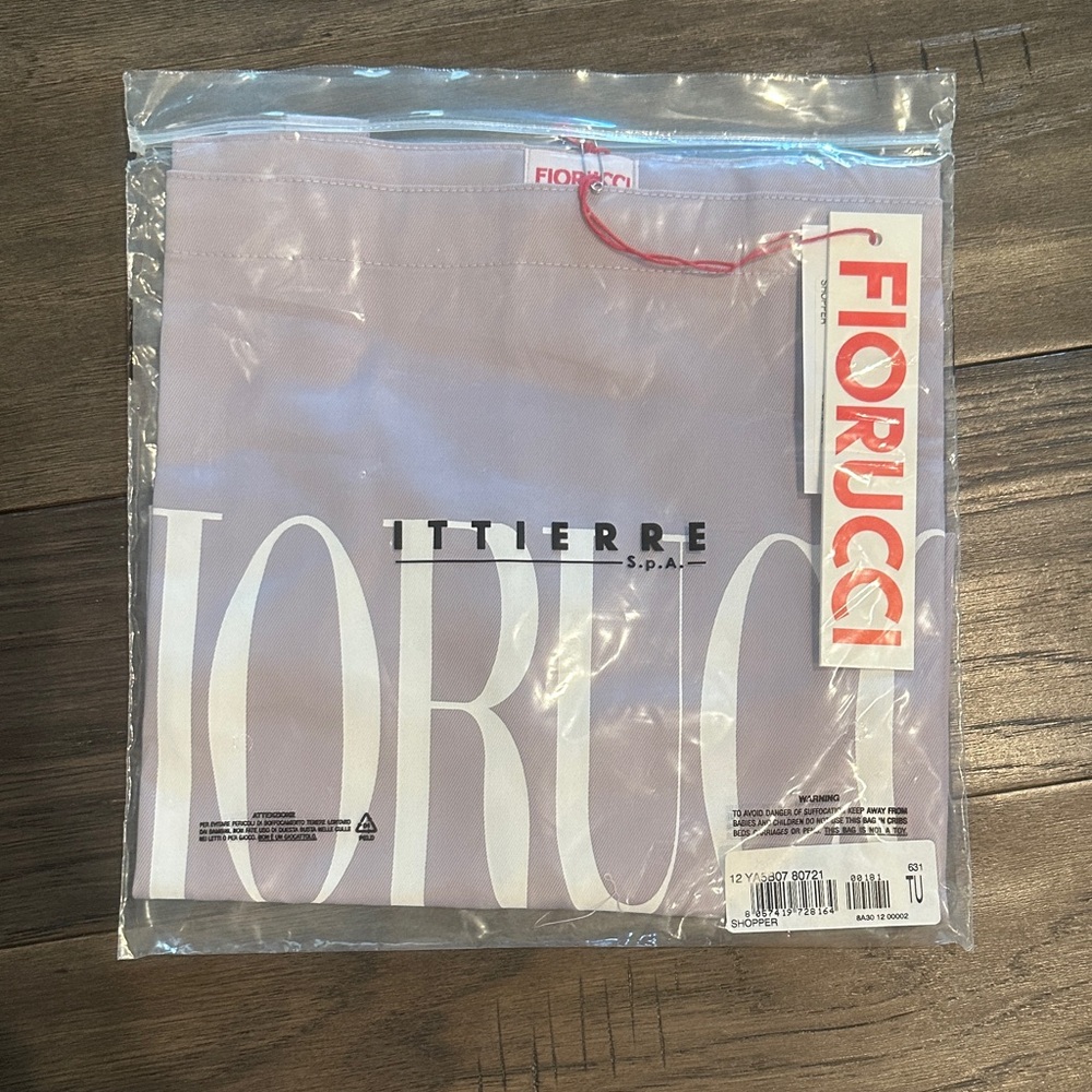 Fiorucci Lavender Tote Bag